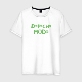 Светящаяся мужская футболка с принтом Depeche Mode логотип ,  |  | 