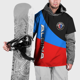 Накидка на куртку 3D с принтом Alpina   classic colors в Санкт-Петербурге, 100% полиэстер |  | Тематика изображения на принте: 