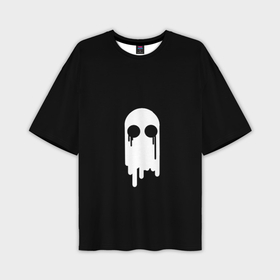 Мужская футболка oversize 3D с принтом Плачущее привидение в Курске,  |  | 