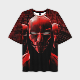 Мужская футболка oversize 3D с принтом Анонимусы ,  |  | 