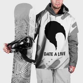 Накидка на куртку 3D с принтом Date A Live glitch на светлом фоне в Санкт-Петербурге, 100% полиэстер |  | Тематика изображения на принте: 