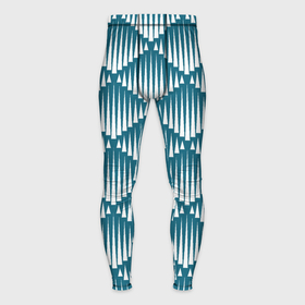 Мужские тайтсы 3D с принтом Большие синие вдавленные ромбы в Екатеринбурге,  |  | 