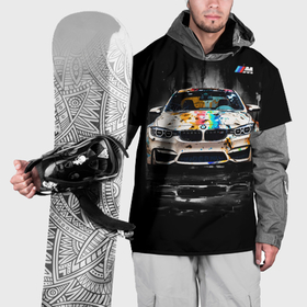 Накидка на куртку 3D с принтом BMW Креативный тюнинг в Петрозаводске, 100% полиэстер |  | Тематика изображения на принте: 