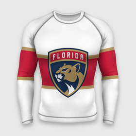 Мужской рашгард 3D с принтом Florida panthers   uniform   hockey ,  |  | 