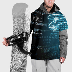 Накидка на куртку 3D с принтом информатика обучение программированию , 100% полиэстер |  | 
