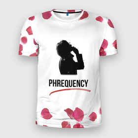Мужская футболка 3D Slim с принтом Pharaoh   Phrequency в Санкт-Петербурге, 100% полиэстер с улучшенными характеристиками | приталенный силуэт, круглая горловина, широкие плечи, сужается к линии бедра | Тематика изображения на принте: 