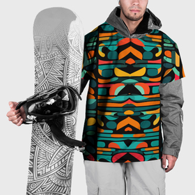 Накидка на куртку 3D с принтом Абстрактный красочный паттерн   мода в Белгороде, 100% полиэстер |  | Тематика изображения на принте: 