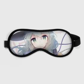 Маска для сна 3D с принтом Touhou Project Улыбающаяся Койши Комейдзи в городе Новоалтайск, внешний слой — 100% полиэфир, внутренний слой — 100% хлопок, между ними — поролон |  | 