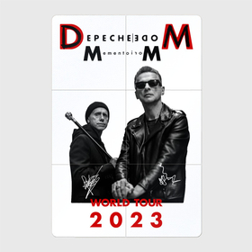 Магнитный плакат 2Х3 с принтом Depeche Mode 2023 Memento Mori   Dave  Martin 03 в Новосибирске, Полимерный материал с магнитным слоем | 6 деталей размером 9*9 см | Тематика изображения на принте: 