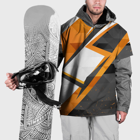 Накидка на куртку 3D с принтом Абстрактный полигональный узор Asiimov в Курске, 100% полиэстер |  | 
