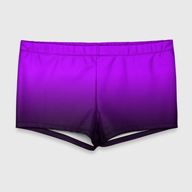 Мужские купальные плавки 3D с принтом Градиент фиолетово чёрный , Полиэстер 85%, Спандекс 15% |  | Тематика изображения на принте: 