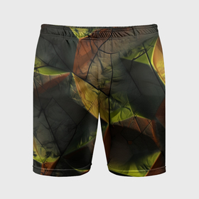 Мужские шорты спортивные с принтом Геометрические  абстрактные фигуры в Курске,  |  | Тематика изображения на принте: 