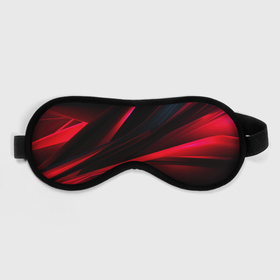 Маска для сна 3D с принтом Red lighting black background , внешний слой — 100% полиэфир, внутренний слой — 100% хлопок, между ними — поролон |  | 