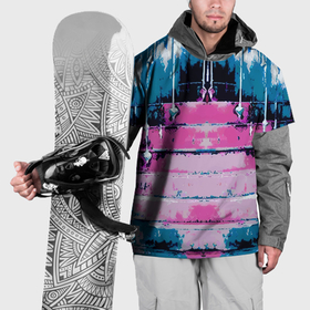 Накидка на куртку 3D с принтом Ladder   art   texture , 100% полиэстер |  | 