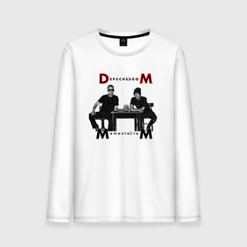 Мужской лонгслив хлопок с принтом Depeche Mode 2023 Memento Mori   Dave  Martin 02 в Санкт-Петербурге, 100% хлопок |  | 