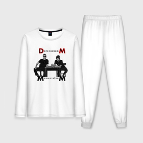 Мужская пижама с лонгсливом хлопок с принтом Depeche Mode 2023 Memento Mori   Dave  Martin 02 в Курске,  |  | 