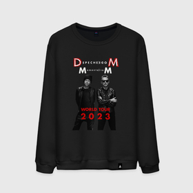 Мужской свитшот хлопок с принтом Depeche Mode 2023 Memento Mori   Dave  Martin 04 в Кировске, 100% хлопок |  | 