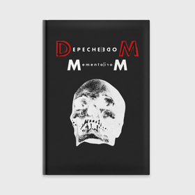 Ежедневник с принтом Depeche Mode 2023 Memento Mori   White Skull 01 в Петрозаводске,  |  | Тематика изображения на принте: 