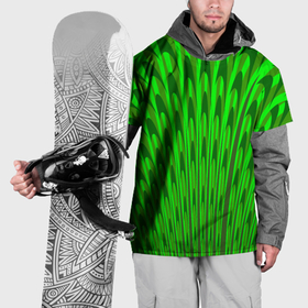 Накидка на куртку 3D с принтом Травяные стрелы в Тюмени, 100% полиэстер |  | 