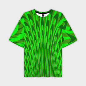 Мужская футболка oversize 3D с принтом Травяные стрелы в Тюмени,  |  | Тематика изображения на принте: 