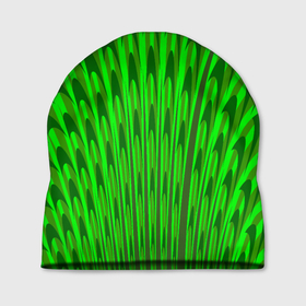 Шапка 3D с принтом Травяные стрелы в Тюмени, 100% полиэстер | универсальный размер, печать по всей поверхности изделия | Тематика изображения на принте: 