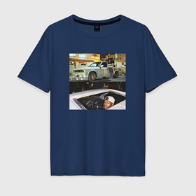 Мужская футболка хлопок Oversize с принтом Frank Ocean   BMW M3 E30 PART II , 100% хлопок | свободный крой, круглый ворот, “спинка” длиннее передней части | 