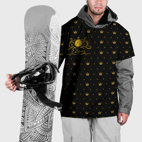 Накидка на куртку 3D с принтом Королевский паттерн   Евгения в Белгороде, 100% полиэстер |  | 