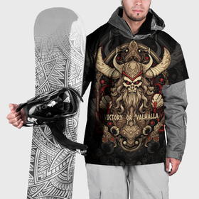 Накидка на куртку 3D с принтом Победа или Валгалла , 100% полиэстер |  | Тематика изображения на принте: 