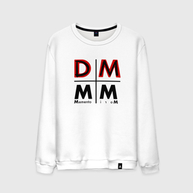 Мужской свитшот хлопок с принтом Depeche Mode   Memento Mori Logo DM в Санкт-Петербурге, 100% хлопок |  | 