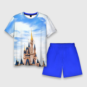 Мужской костюм с шортами 3D Замак под небесами: в Ухте,  |  |