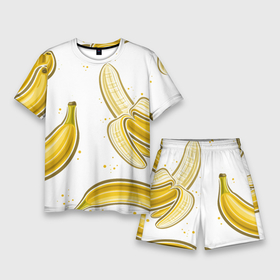 Мужской костюм с шортами 3D с принтом Sweety banana в Санкт-Петербурге,  |  | 