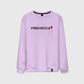 Мужской свитшот хлопок с принтом Friendzo на черном в городе Новоалтайск, 100% хлопок |  | 