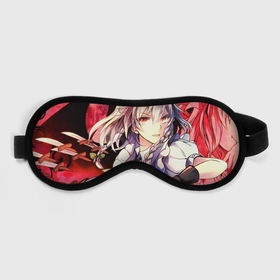 Маска для сна 3D с принтом Touhou Project Сакуя Izayoi в городе Новоалтайск, внешний слой — 100% полиэфир, внутренний слой — 100% хлопок, между ними — поролон |  | 