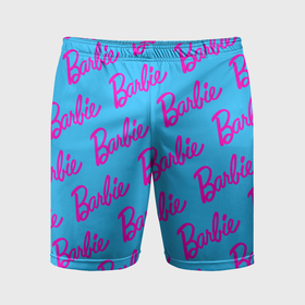 Мужские шорты спортивные с принтом Barbie pattern ,  |  | 