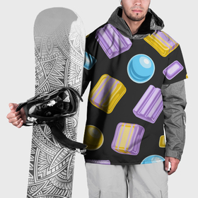 Накидка на куртку 3D с принтом Жевательная резинка в Белгороде, 100% полиэстер |  | 