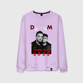 Мужской свитшот хлопок с принтом Depeche Mode   Memento Mori Dave and Martin в Курске, 100% хлопок |  | Тематика изображения на принте: 