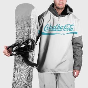 Накидка на куртку 3D с принтом Ктулху Кола , 100% полиэстер |  | Тематика изображения на принте: 