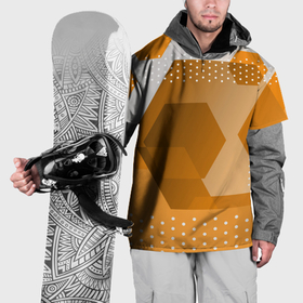Накидка на куртку 3D с принтом Яркий геометрический декоративный фон в Екатеринбурге, 100% полиэстер |  | 