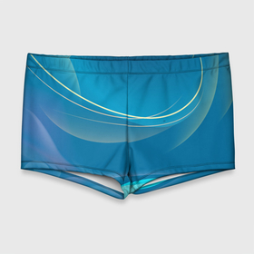 Мужские купальные плавки 3D с принтом Абстрактный голубой фон в Тюмени, Полиэстер 85%, Спандекс 15% |  | Тематика изображения на принте: 