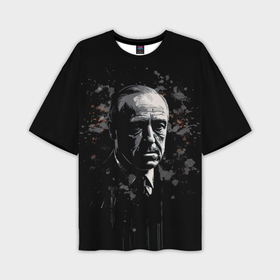 Мужская футболка oversize 3D с принтом Дон Вито Корлеоне  крестный отец в Курске,  |  | 