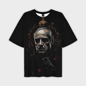 Мужская футболка oversize 3D с принтом Дон Вито Корлеоне   крестный отец ,  |  | Тематика изображения на принте: 