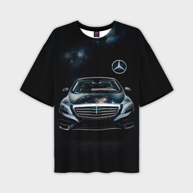 Мужская футболка oversize 3D с принтом Mercedes    Benz в Курске,  |  | 