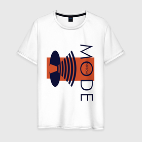 Мужская футболка хлопок с принтом Depeche Mode   For The Masses Tour в Белгороде, 100% хлопок | прямой крой, круглый вырез горловины, длина до линии бедер, слегка спущенное плечо. | 