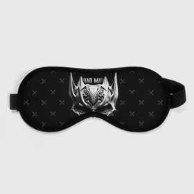 Маска для сна 3D с принтом Badman маска черепа в Ухте, внешний слой — 100% полиэфир, внутренний слой — 100% хлопок, между ними — поролон |  | 