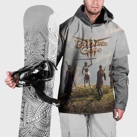 Накидка на куртку 3D с принтом Отряд Врат Балдура в Кировске, 100% полиэстер |  | 