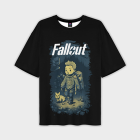 Мужская футболка oversize 3D с принтом Fallout  boy в Кировске,  |  | 