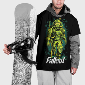 Накидка на куртку 3D с принтом Fallout  poster game в Екатеринбурге, 100% полиэстер |  | 