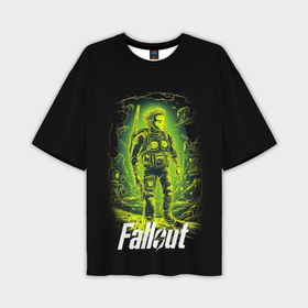 Мужская футболка oversize 3D с принтом Fallout game poster style в Белгороде,  |  | 