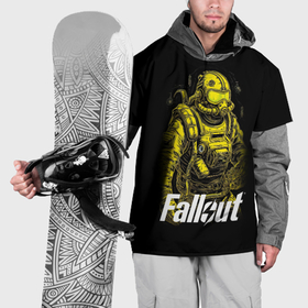 Накидка на куртку 3D с принтом Poster  Fallout в Екатеринбурге, 100% полиэстер |  | Тематика изображения на принте: 