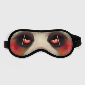 Маска для сна 3D с принтом Панда со спичками в глазах в городе Новоалтайск, внешний слой — 100% полиэфир, внутренний слой — 100% хлопок, между ними — поролон |  | 